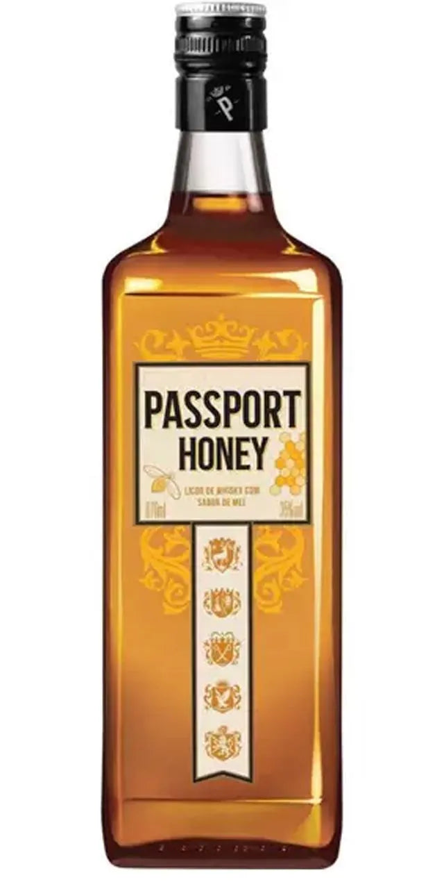 Licor de Whisky Passport Sabor Mel 1L